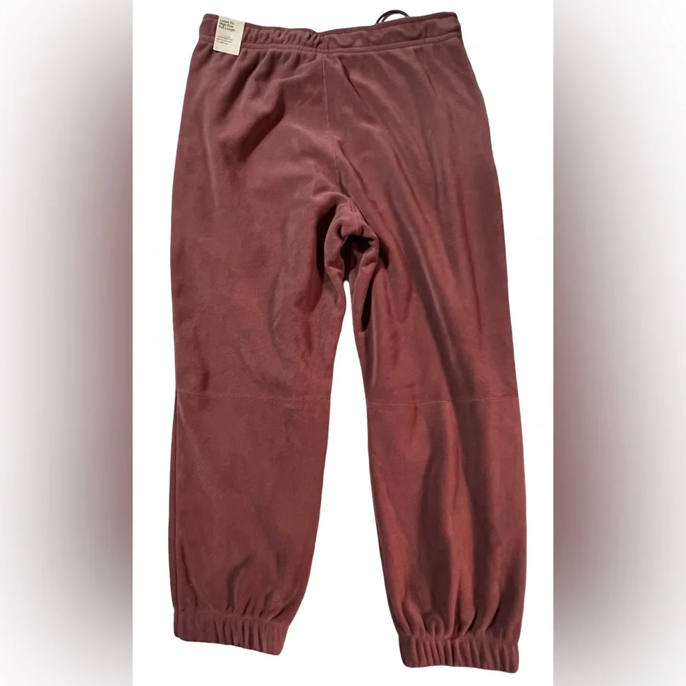 Nike women’s Therma-FIT Fleece Sweatpants size XL brown High Rise FB5578-218 - Picture 3 of 13